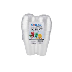 500 Pieces Pet Clear Juice Cup 12OZ + DOME LID SPECIAL OFFER