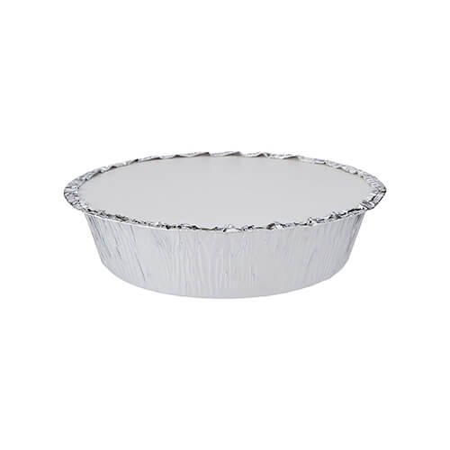 Aluminium Kunafa Round Container 800 ml 600 Pieces - Hotpack Oman