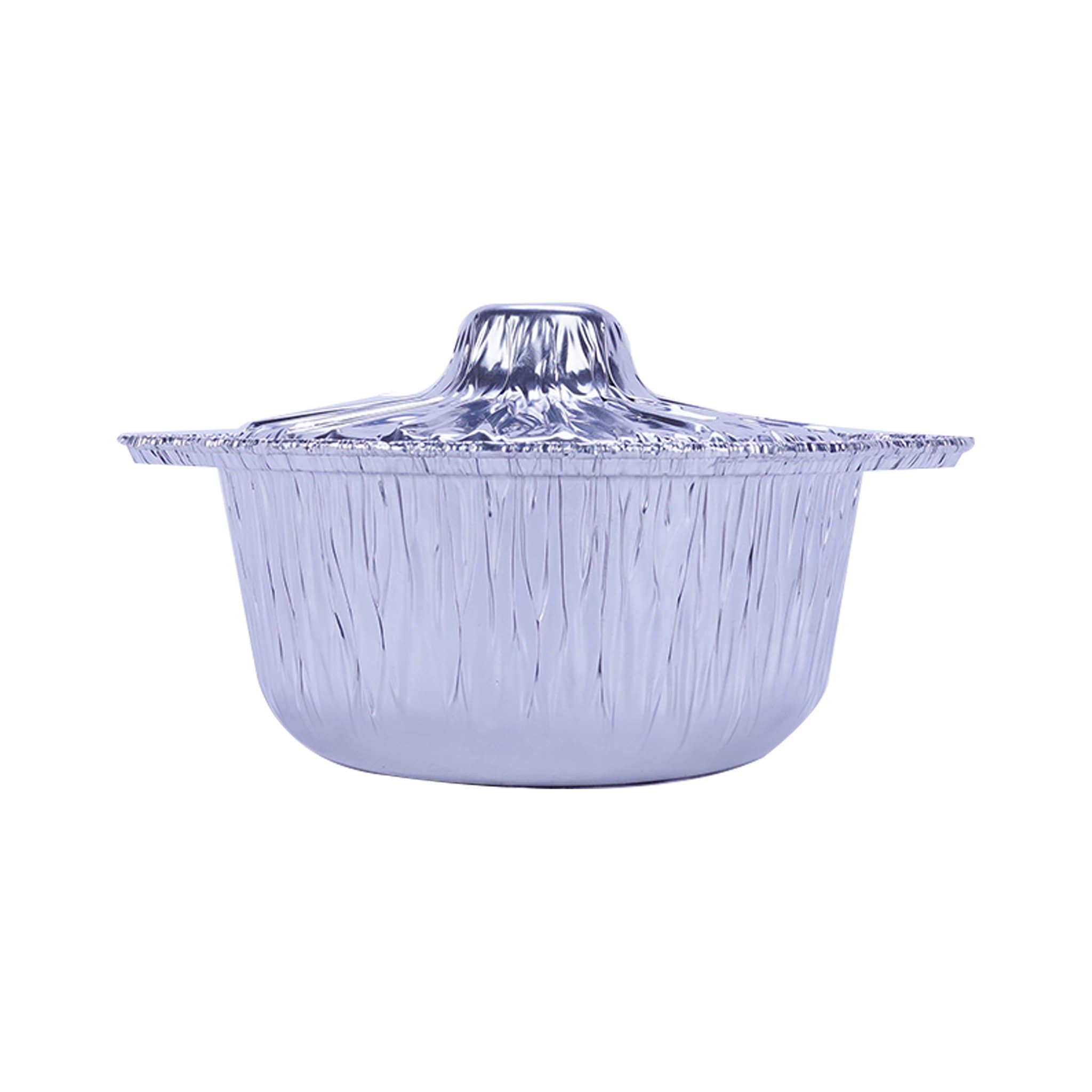 Aluminum Pot Container With Hood 21Cm