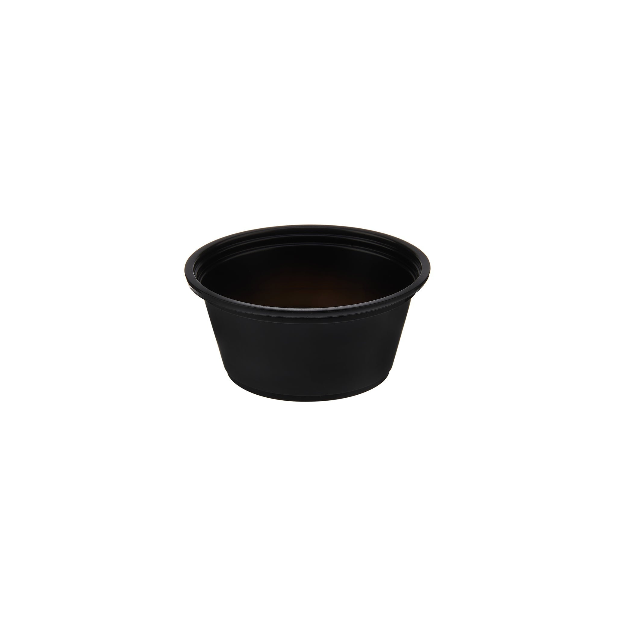 2.5 Oz Black Portion Cup