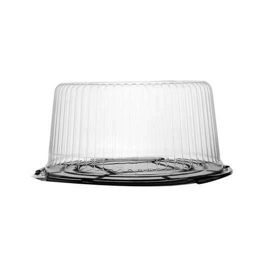 Black Base Cake Container 14 Inch With Clear Lids