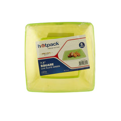 Premium Square Plates 6 Pieces - Hotpack Oman