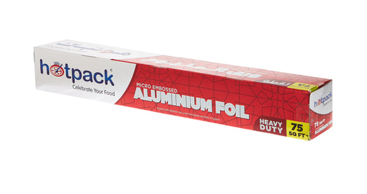 12 Rolls of Aluminium Foil Embossed 75Sqft