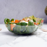 300 Pieces 24 Oz Clear Base Salad Bowl