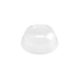Dome Lid For PET Juice Cup 4/8/10 Oz Without Hole 78 Mm Diameter 1000 Pieces