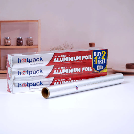 Aluminium Foil 37.5 Sqft 2+1 Free Offer Pack