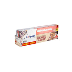 Baking Paper 30CM 75SQFT + Aluminium Foil Combo 30CM 25SQFT SPECIAL OFFER