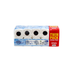 Soft n Cool Twin Pack Toilet Roll 2 Ply 200 Sheets