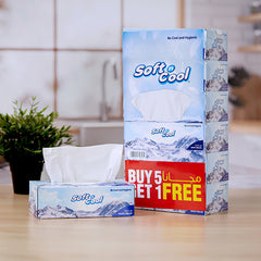 Soft N Cool Facial Tissue 150 Sheets X 2 Ply Wholesale Offer Pack 36 Boxes