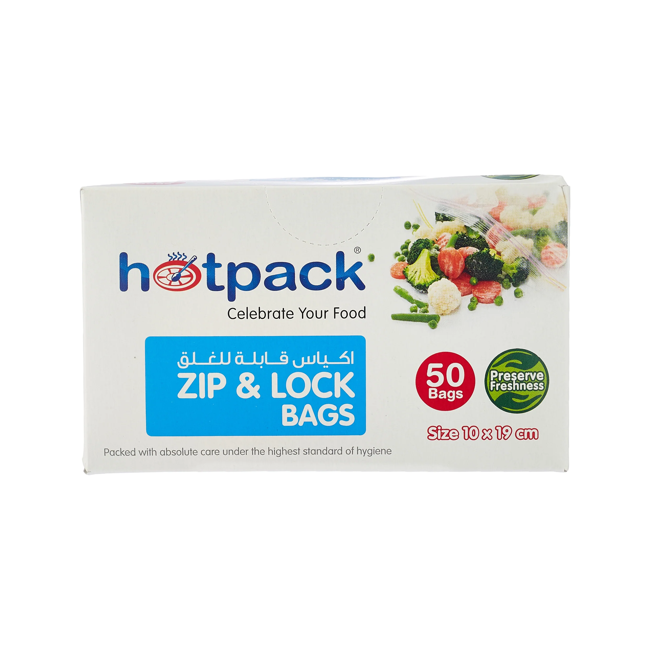 Ziplock Lock Storage Bag 10 X 19 Cm