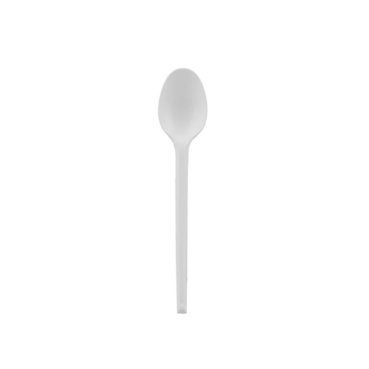 Disposable Plastic Tea Spoons White