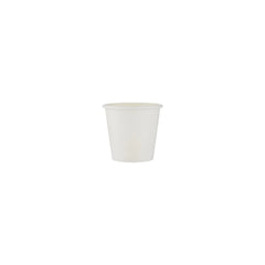 2.5 Oz White Single Wall Qahwa Paper Cups