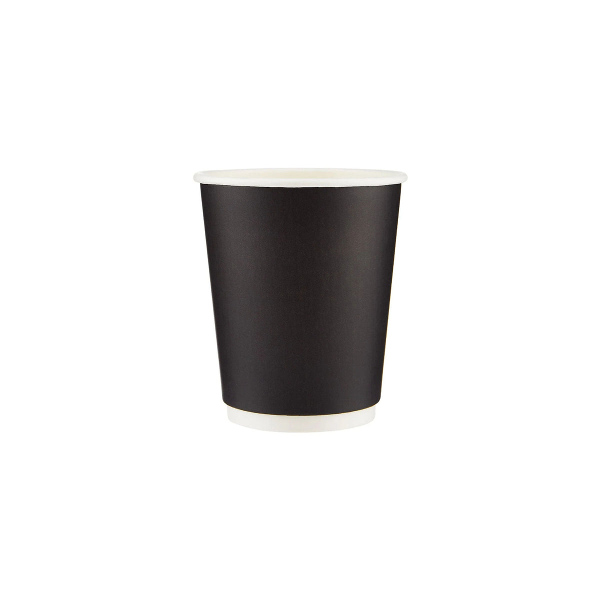 8 Oz Black Double Wall Paper Cups