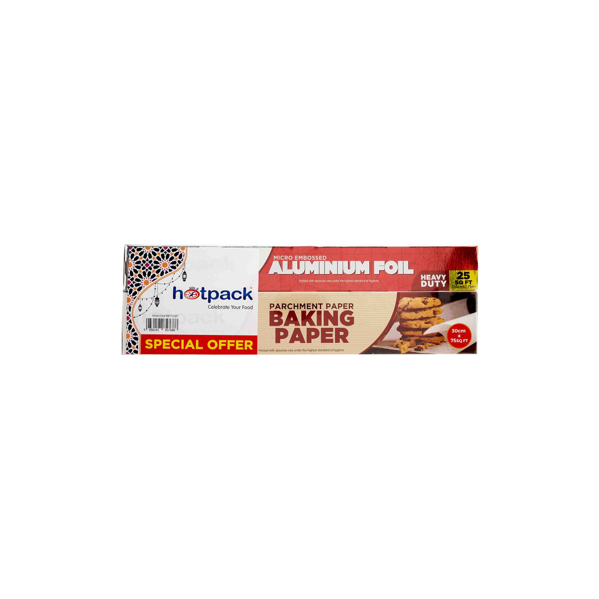 Baking Paper 30CM 75SQFT + Aluminium Foil Combo 30CM 25SQFT SPECIAL OFFER