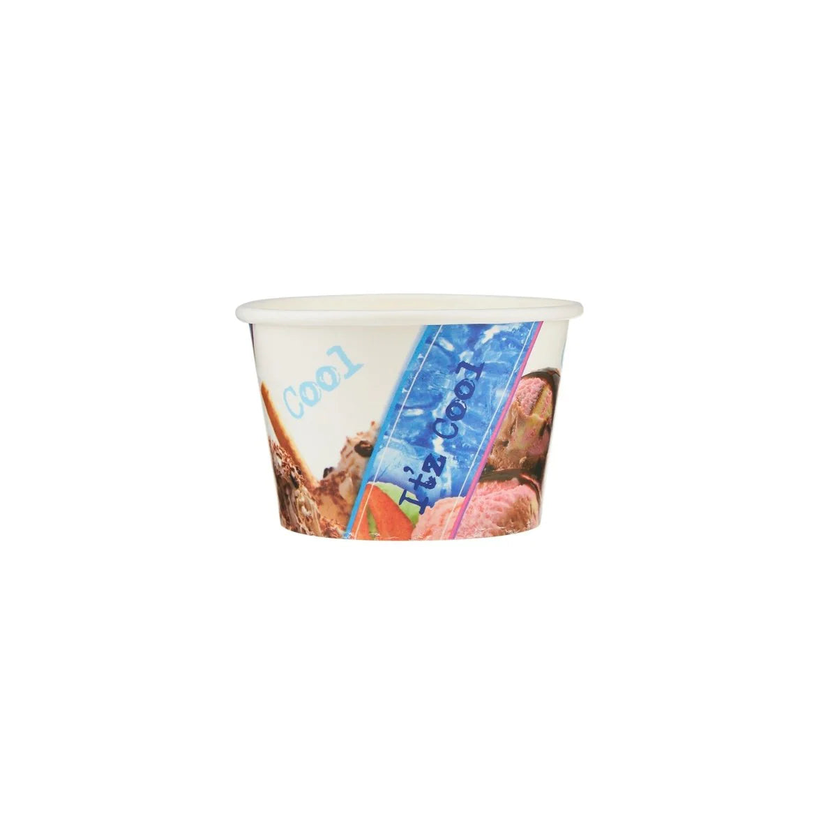 Printed Paper Ice Cream Cup 