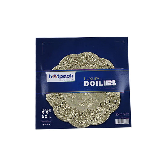 Luxury Round Doilies Paper 5.5 Inch 50 Pieces*40 Packet