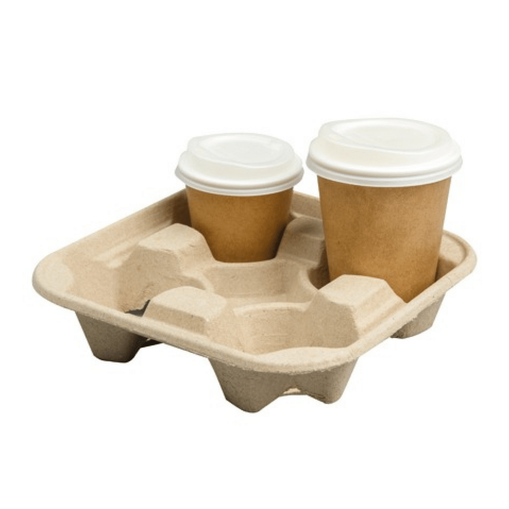 Paper Corrugated Cup Holder 