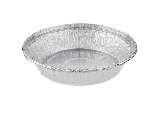 Aluminium Round container for kunafa 187x35mm 5069B 600 Pieces - Hotpack Oman