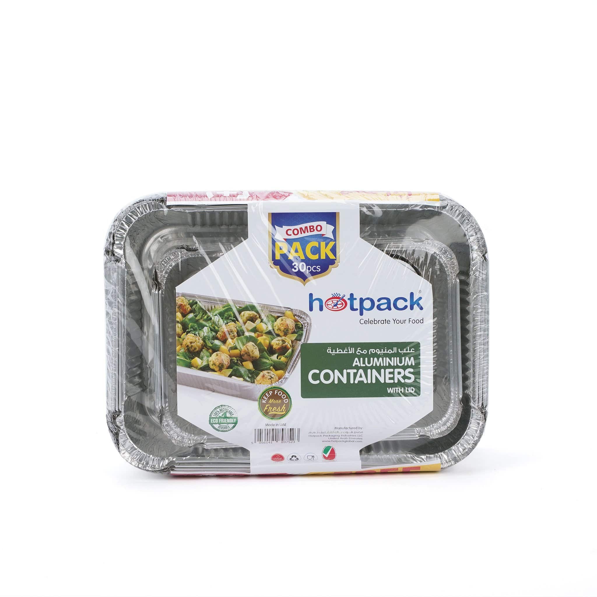 Hotpack Aluminum Container Combo Buy 2 Get 1 Free - Hotpack Oman