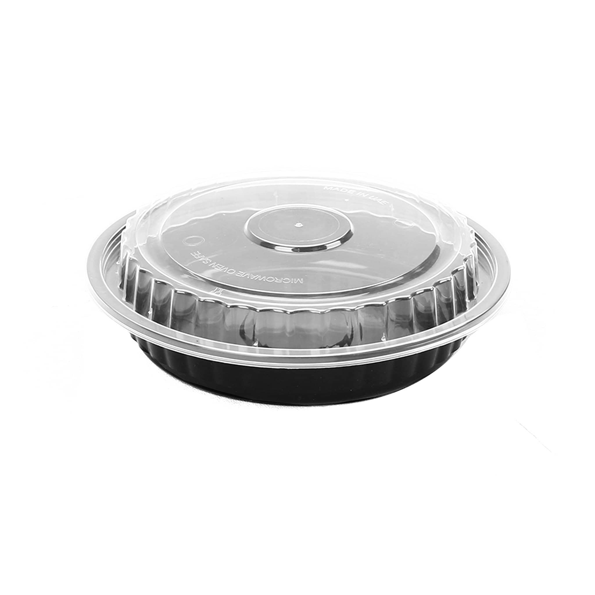 Hotpack | Black Base Round Container 12 oz Base Only | 300 Pieces - Hotpack Oman
