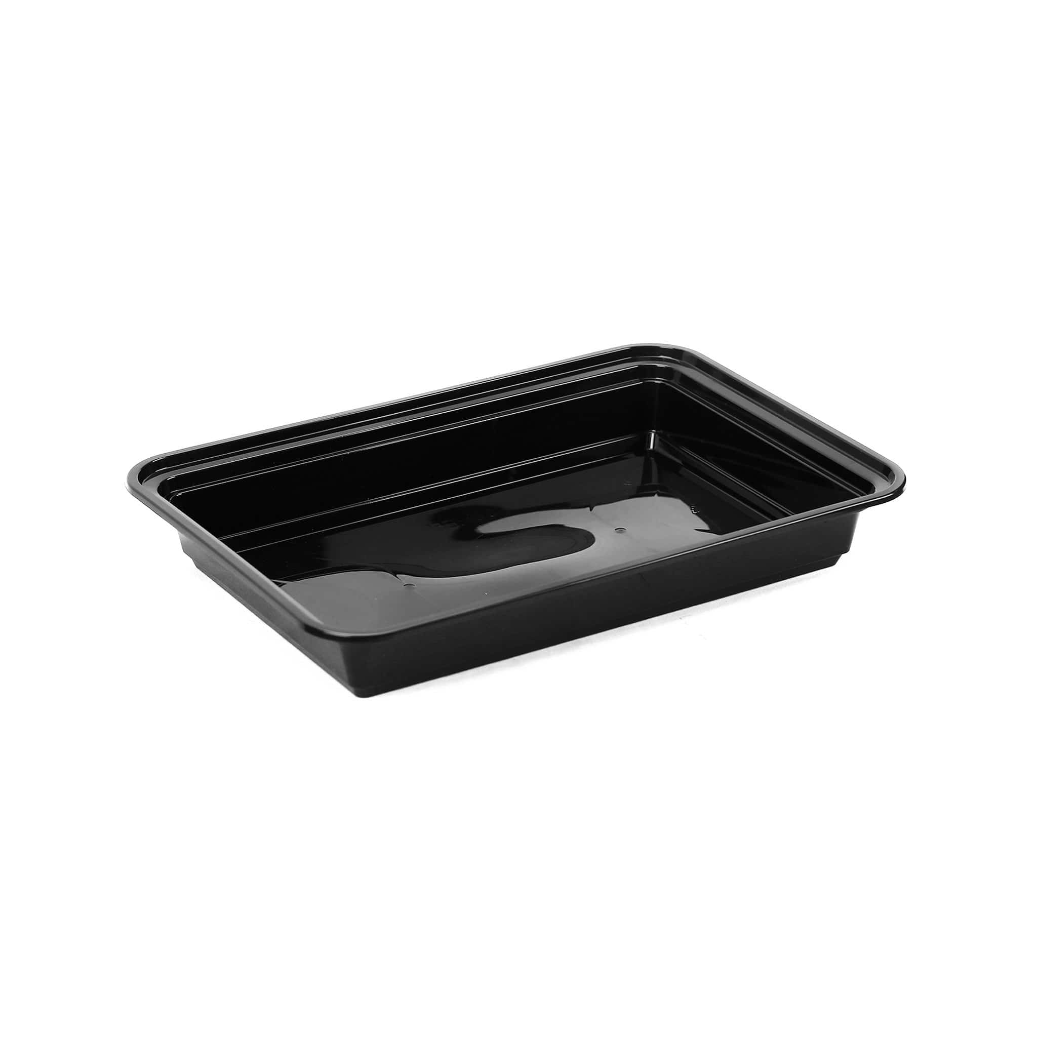 Hotpack | Black Base Rectangular Container 58 oz Base Only | 150 Pieces - Hotpack Oman