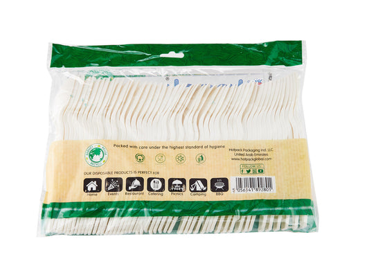 Bio-Degradable Spoon Heavy Duty 1000 Pieces 