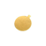 Round Gold Single Cake Piece Board 100 Pieces - Hotpack Global