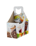 Paper Printed Juice Cup Carrier - Hotpack Oman