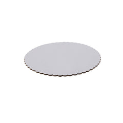 White Round Cake Board 5 Pieces - Hotpack Oman