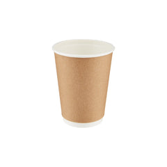 Kraft Double Wall Paper Cups - Hotpack UAE