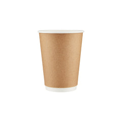 Kraft Double Wall Paper Cups - Hotpack UAE