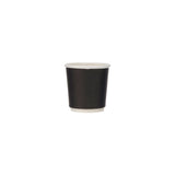 4 Oz Black Double Wall Paper Cups 1000 Pieces - Hotpack Oman