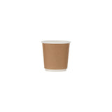 4 Oz Kraft Double Wall Paper Cups 1000 Pieces - Hotpack Oman