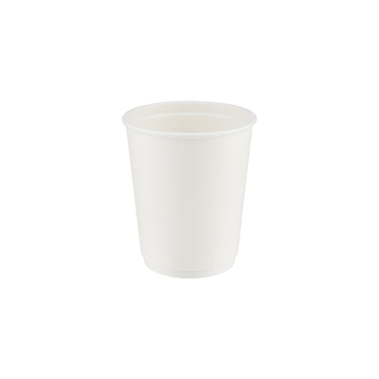 White Double Wall Paper Cups - Hotpack UAE