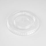 Flat Lid For Pet Juice Cup 12/16/20/24 Oz, With Hole 98 Diameter