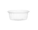 Plastic round clear container for soups and gravy 250ml - Hotpack Oman