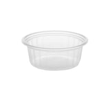 Plastic Corrugated Clear Round Container 250 ML - Hotpack Oman