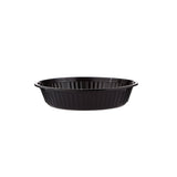 300 Pieces Black Base Heavy Duty Round Container 37 Oz
