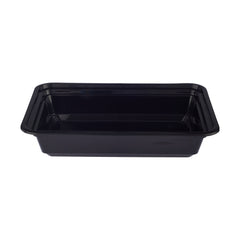 Black Base Rectangular Container 32 Oz 300 Pieces - Hotpack Oman