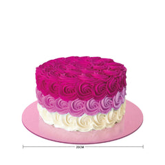 Pink Round Cake Board 5 Pieces - Hotpack Oman