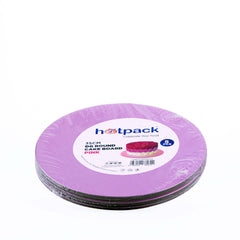 Pink Round Cake Board 5 Pieces - Hotpack Oman