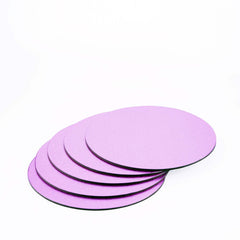 Pink Round Cake Board 5 Pieces - Hotpack Oman