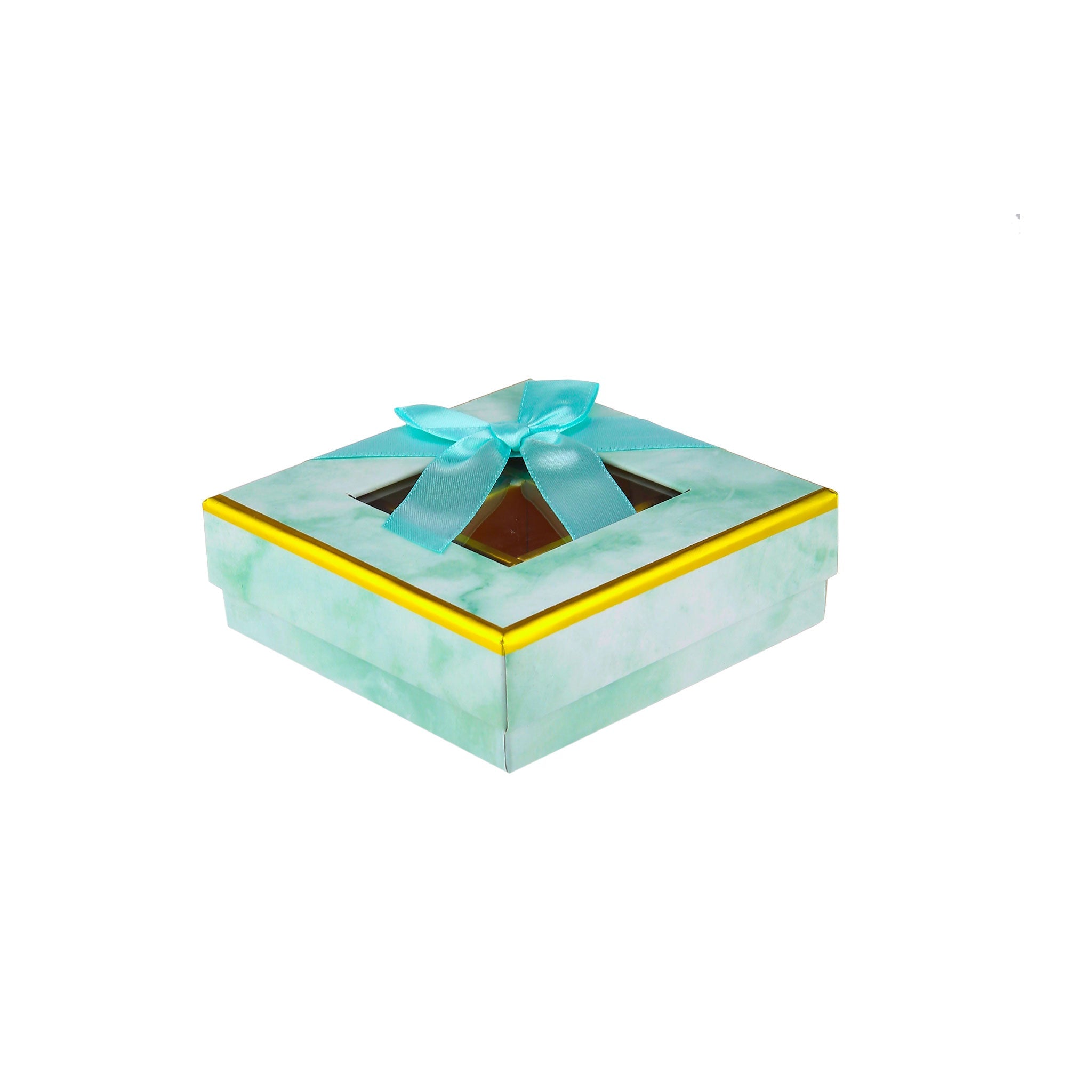 Square Chocolate Gift Box Shape 09 Division - 1 Piece - Hotpack Oman