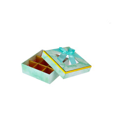 Square Chocolate Gift Box Shape 09 Division - 48 Pieces