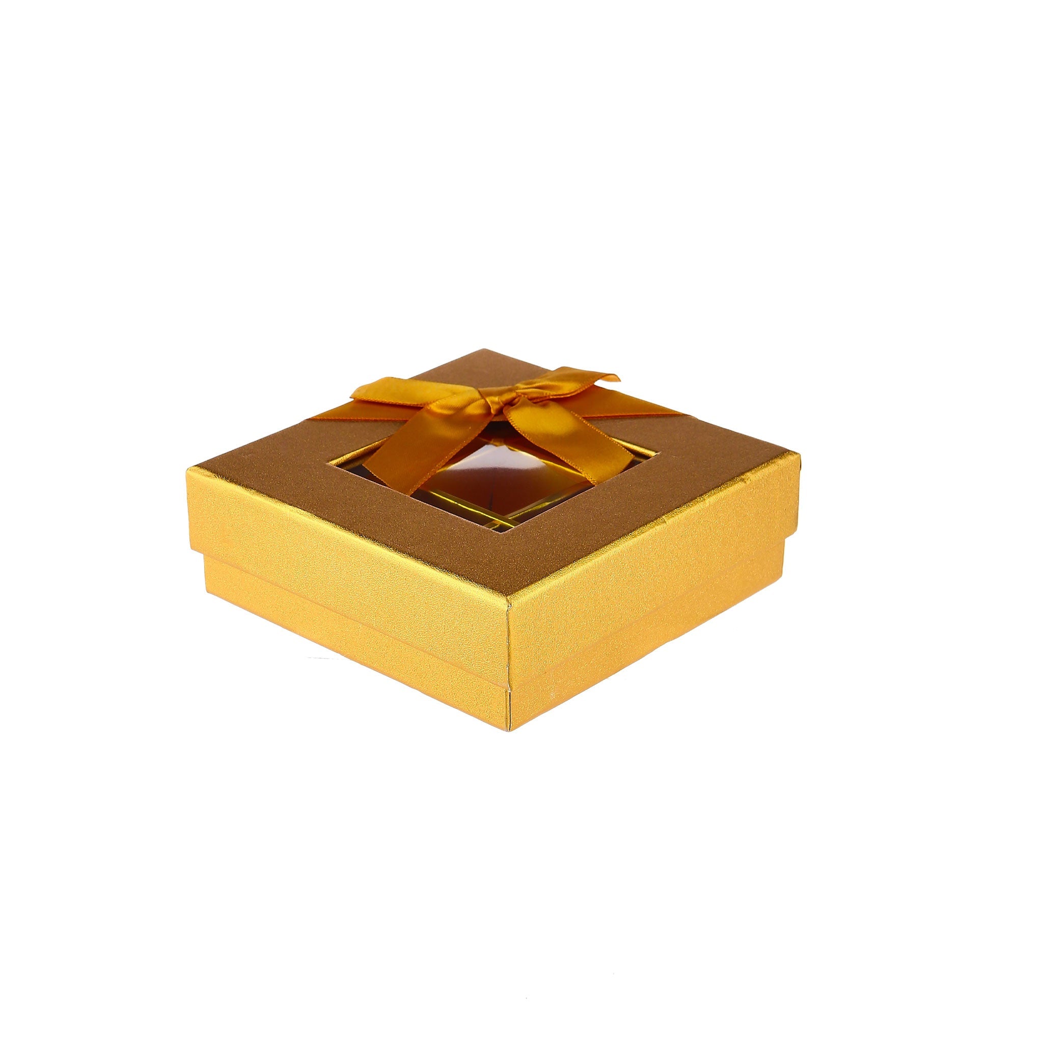 Square Chocolate Gift Box Shape 09 Division - 1 Piece - Hotpack Oman