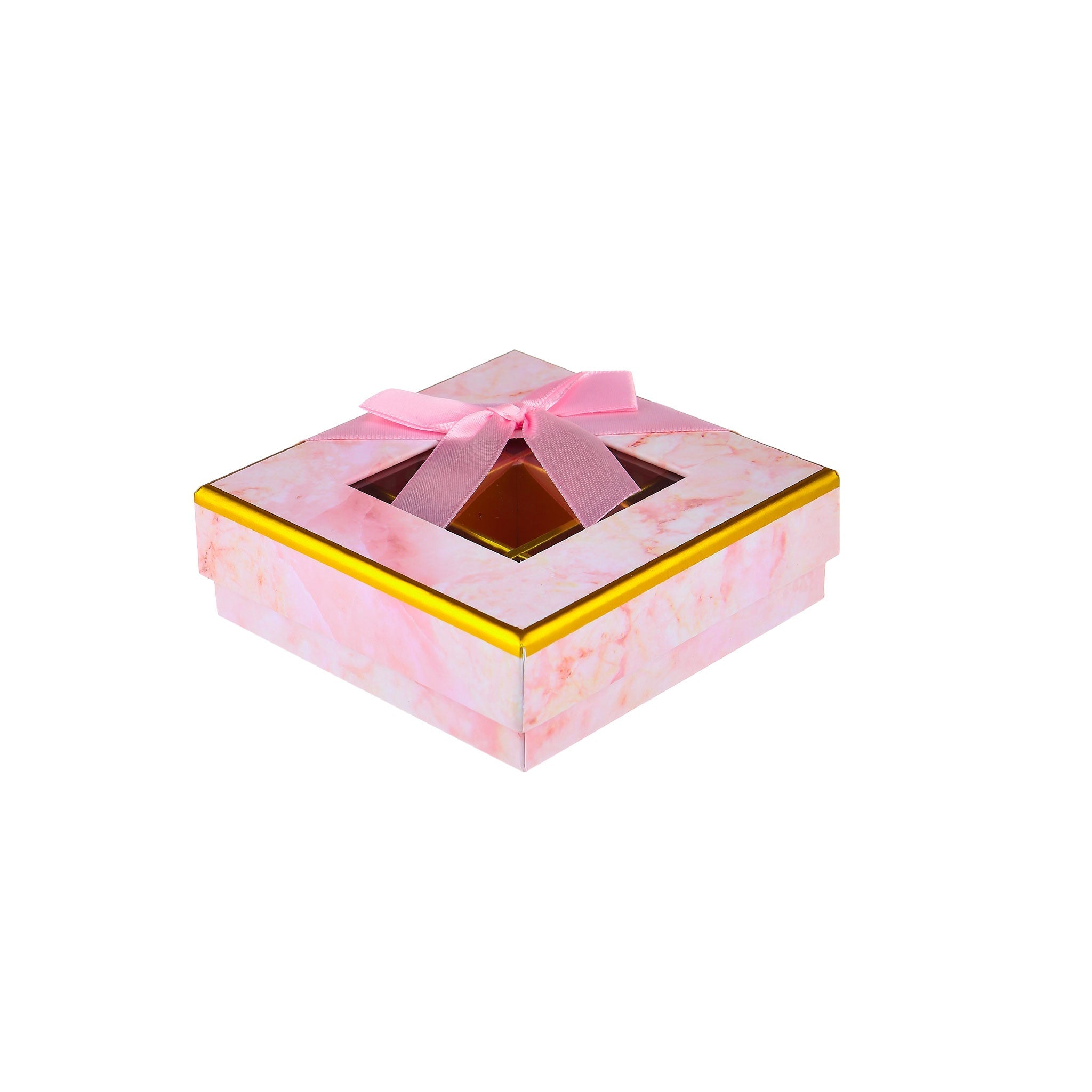 Square Chocolate Gift Box Shape 09 Division - 1 Piece - Hotpack Oman