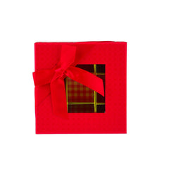 Square Chocolate Gift Box Shape 09 Division - 1 Piece - Hotpack Oman