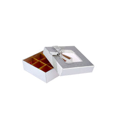 Square Chocolate Gift Box Shape 09 Division - 48 Pieces