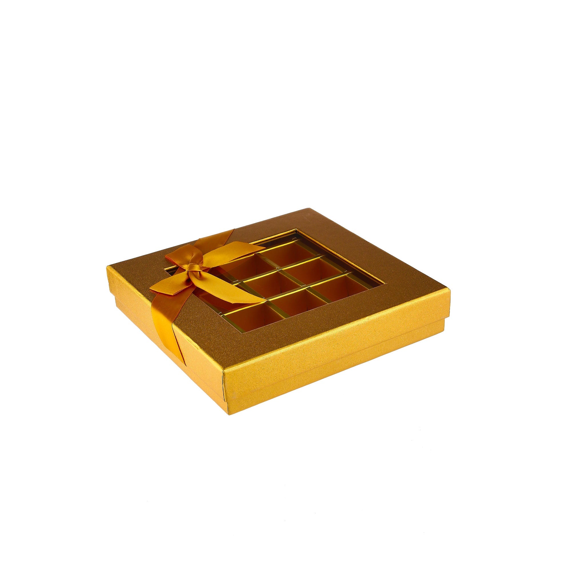 Square Chocolate Gift Box 25 Divison - 1 Piece - Hotpack Oman