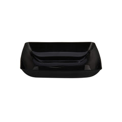 Premium Square Deep Plate 6 Pieces Black - Hotpack Oman